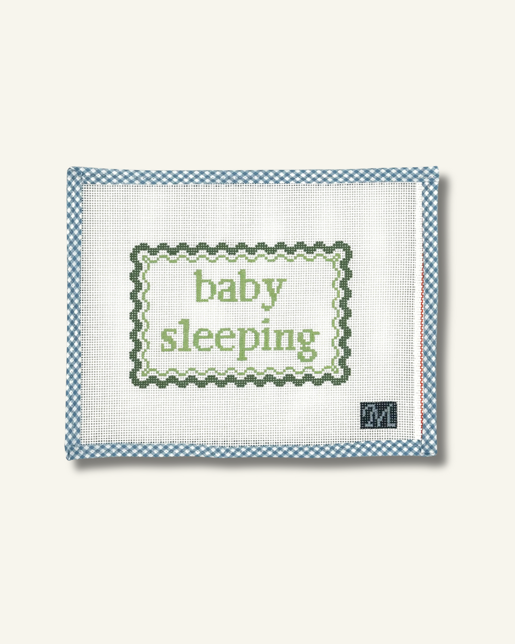 Baby Sleeping Neutral Canvas