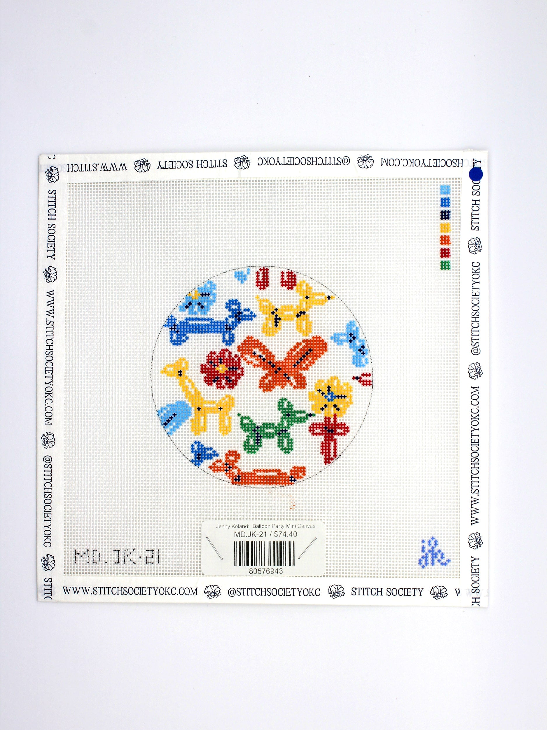 Jenny Koland:  Balloon Party Mini Canvas