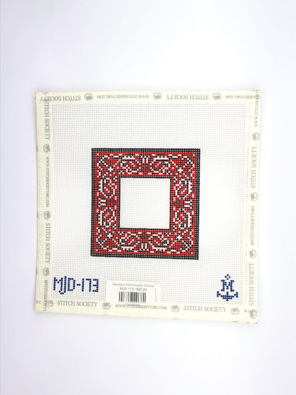 Bandana Print Coaster Canvas