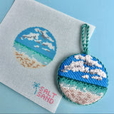Beach Round Canvas