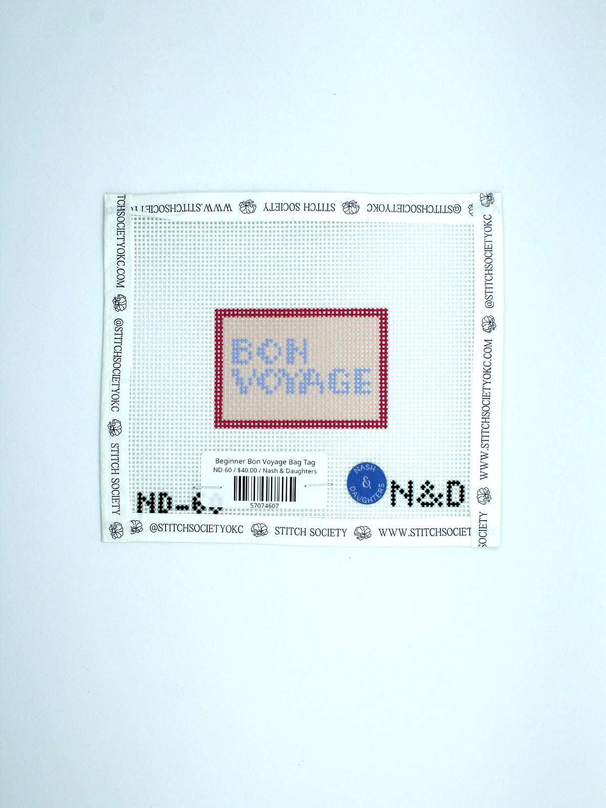 Beginner Bon Voyage Bag Tag