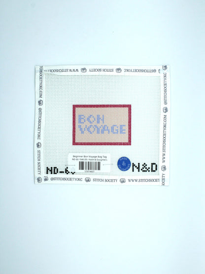 Beginner Bon Voyage Bag Tag