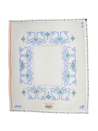 Blue Bunny Frame Canvas