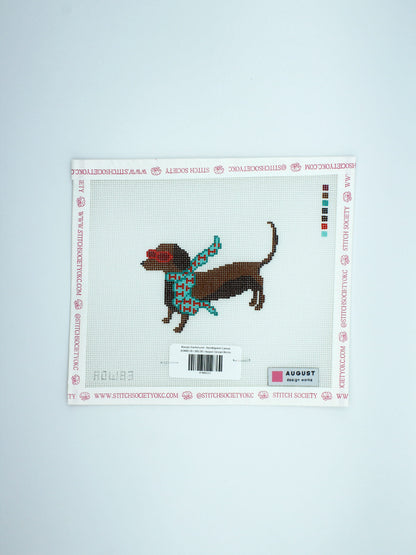 Bougie Dachshund - Needlepoint Canvas