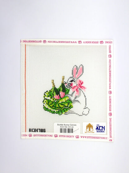 Bubble Bunny Canvas