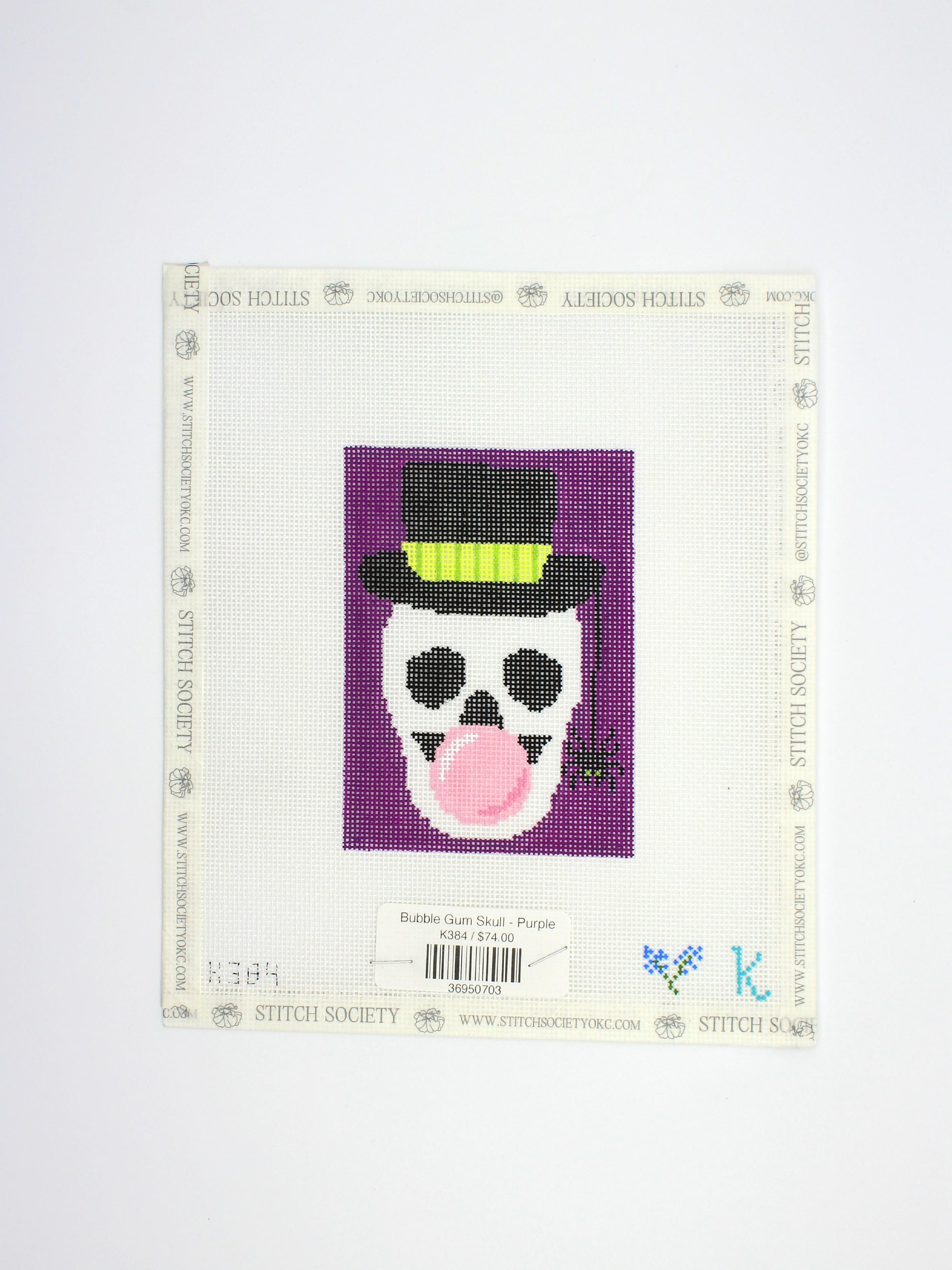Bubble Gum Skull - Purple