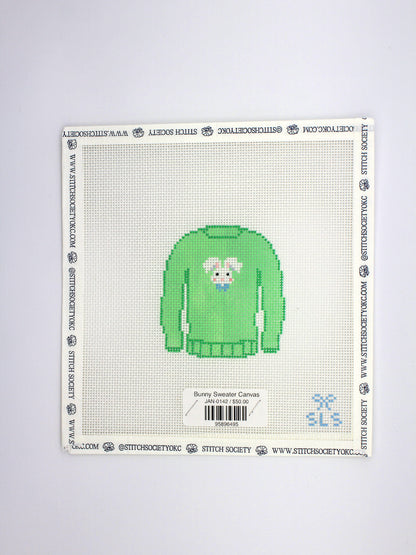 Bunny Sweater Canvas