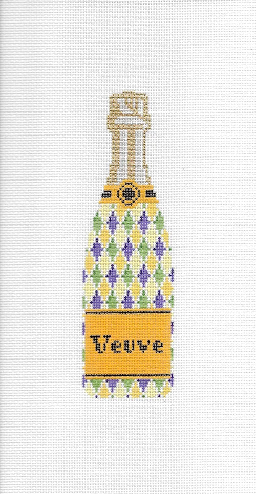 Veuve Bottle - Harlequin Canvas