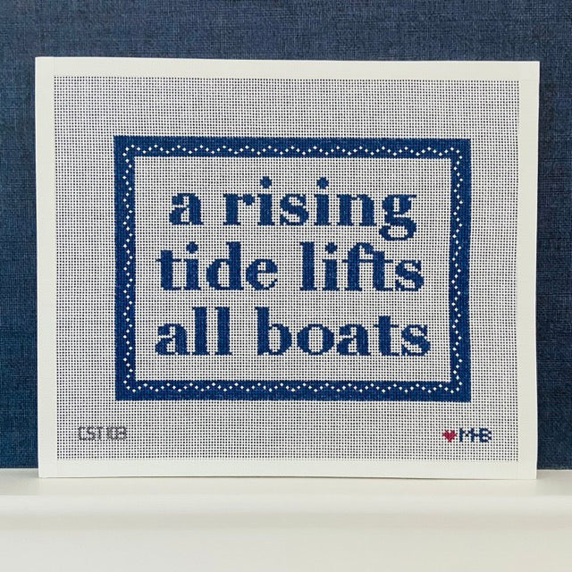 Rising Tide (Border) Canvas