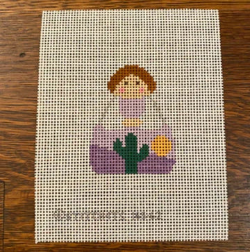 Cactus Angel Canvas