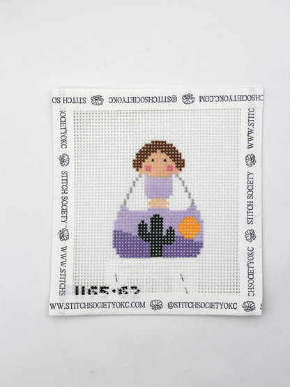Cactus Angel Canvas