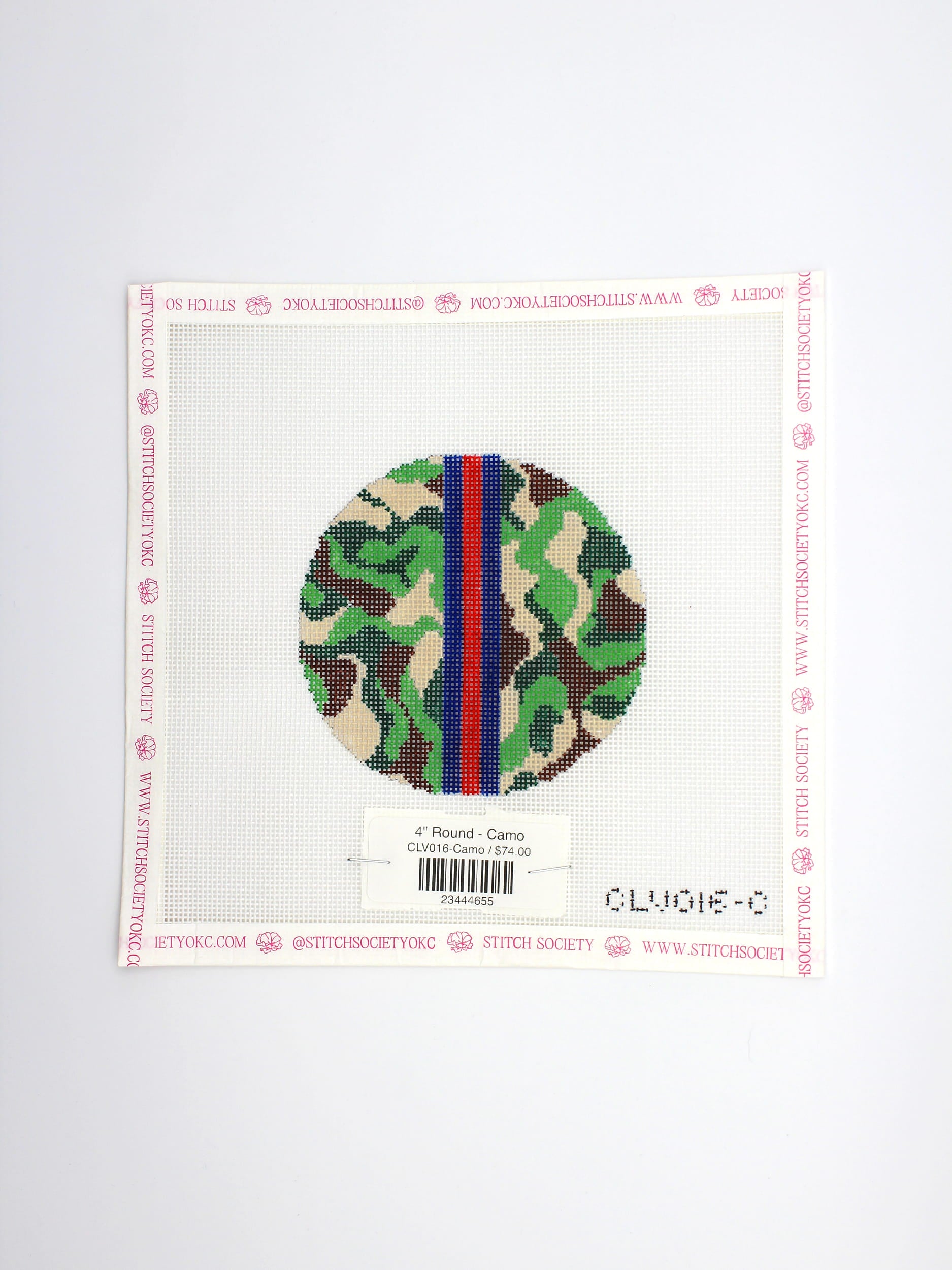4" Round - Camo