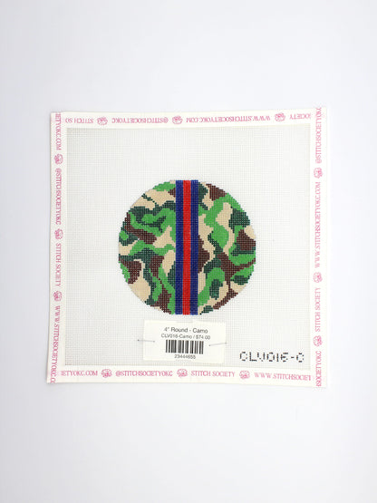 4" Round - Camo