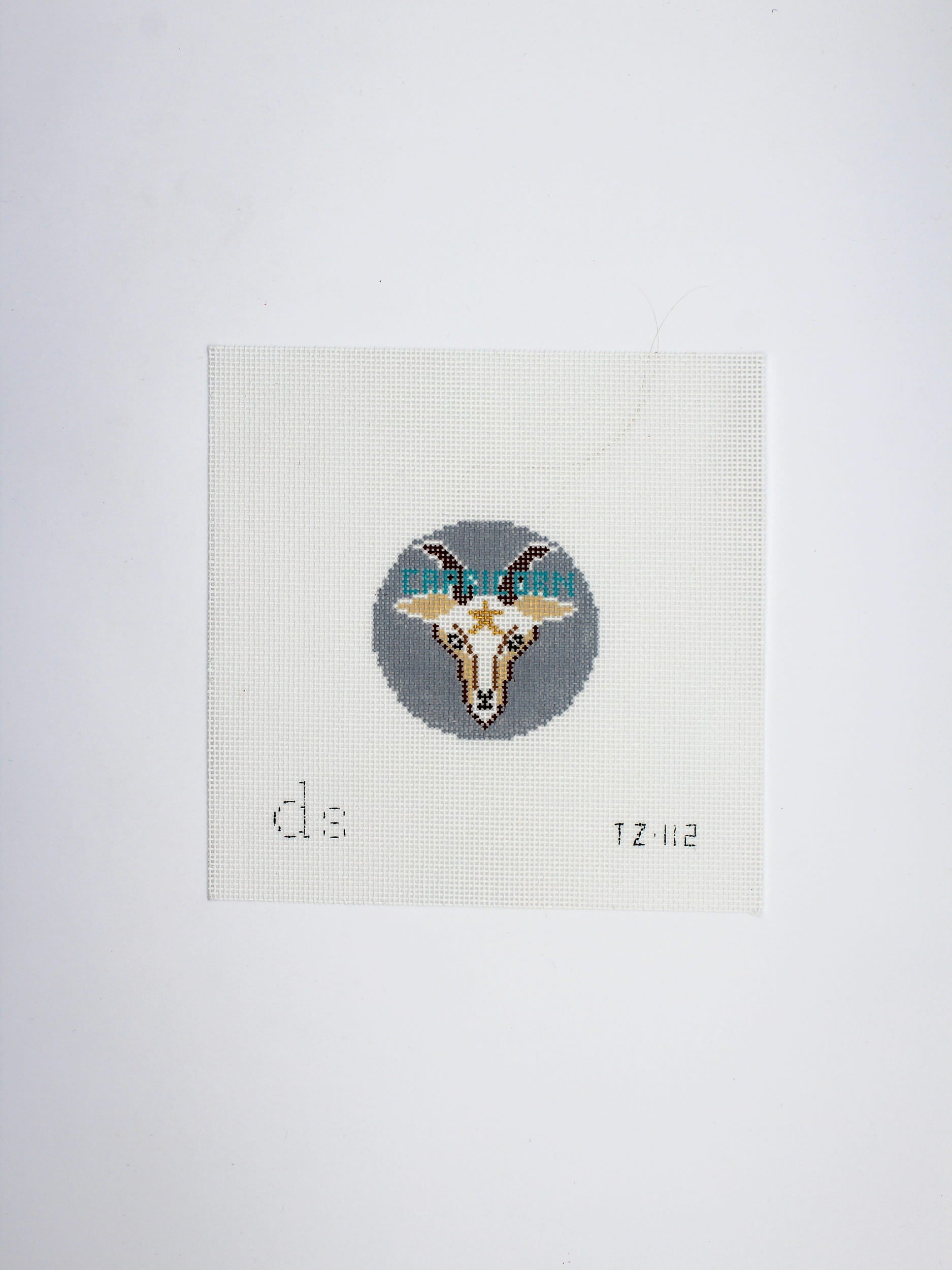 Capricorn Tag Design Canvas