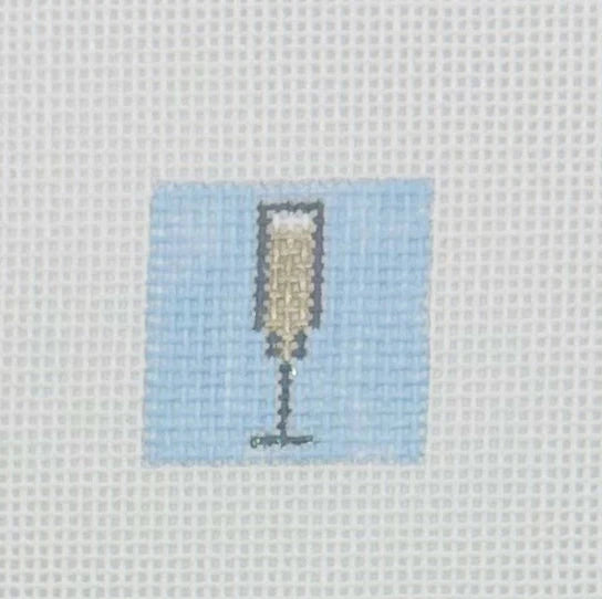 Champagne 1 Inch Square Canas