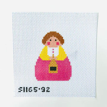 Champagne Angel Canvas