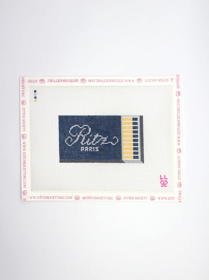 Chic Paris Hotel Matchbox Canvas