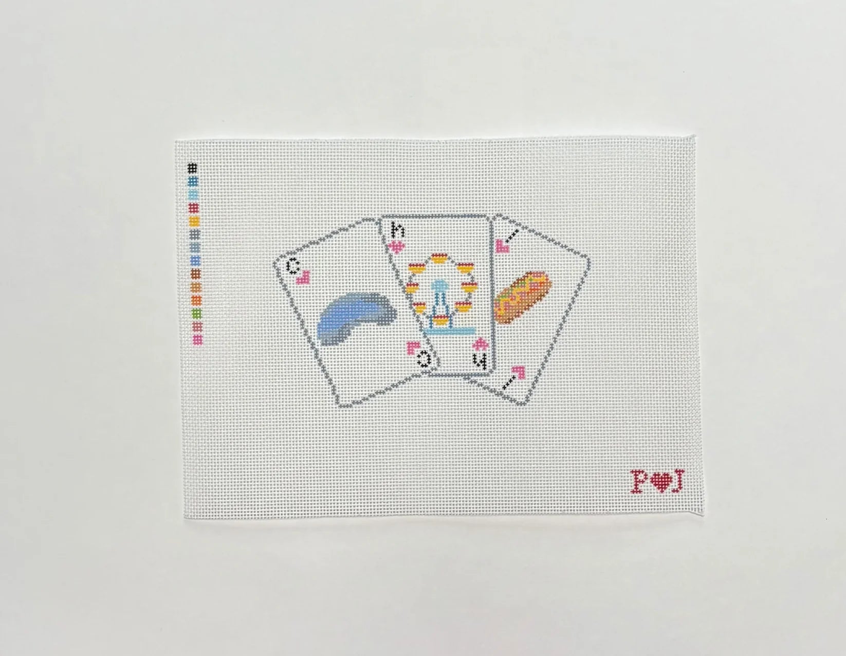Destination Playing Cards, Chicago Canvas