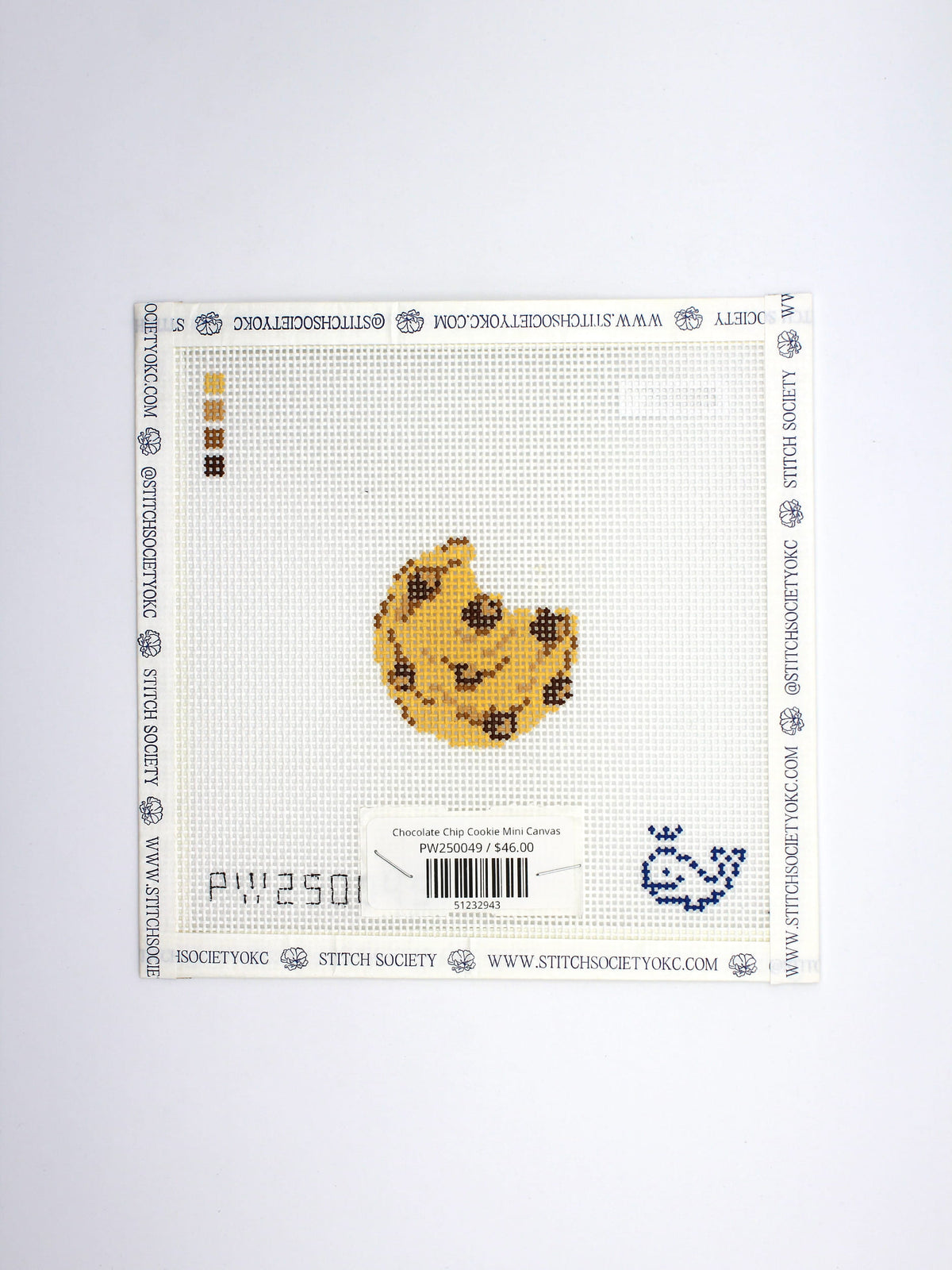 Chocolate Chip Cookie Mini Canvas