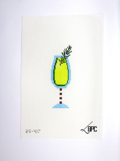 Christmas Champagne Canvas