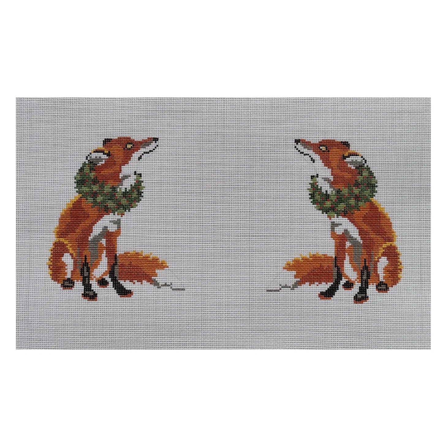 Christmas Fox (Left & Right) Canvas