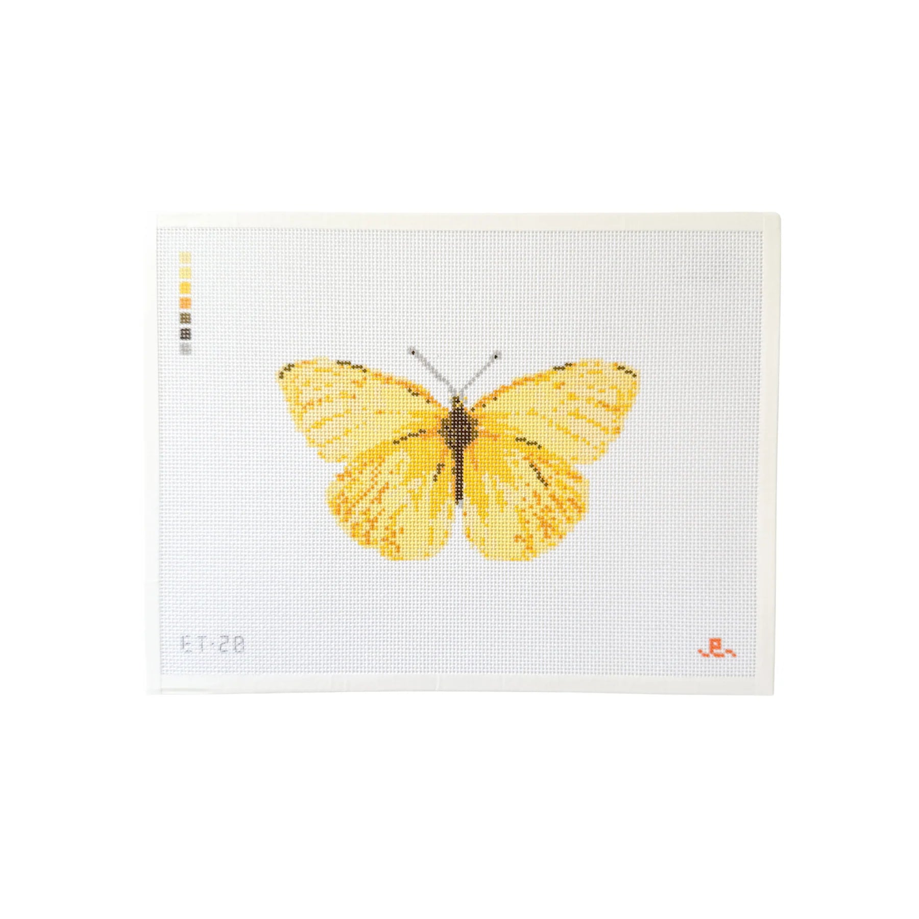 Cloudless Sulfur Butterfly Canvas