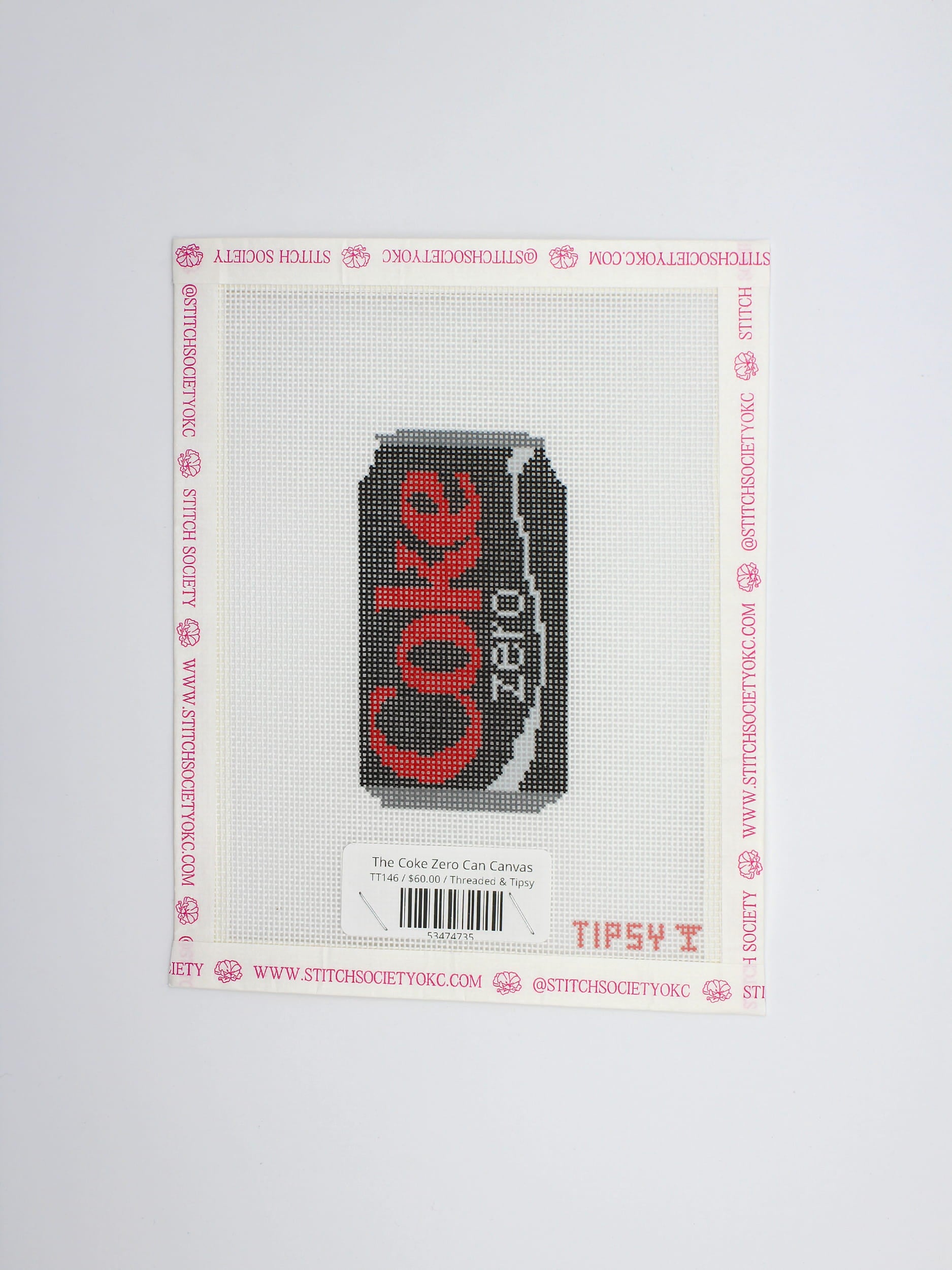 The Coke Zero Can Canvas