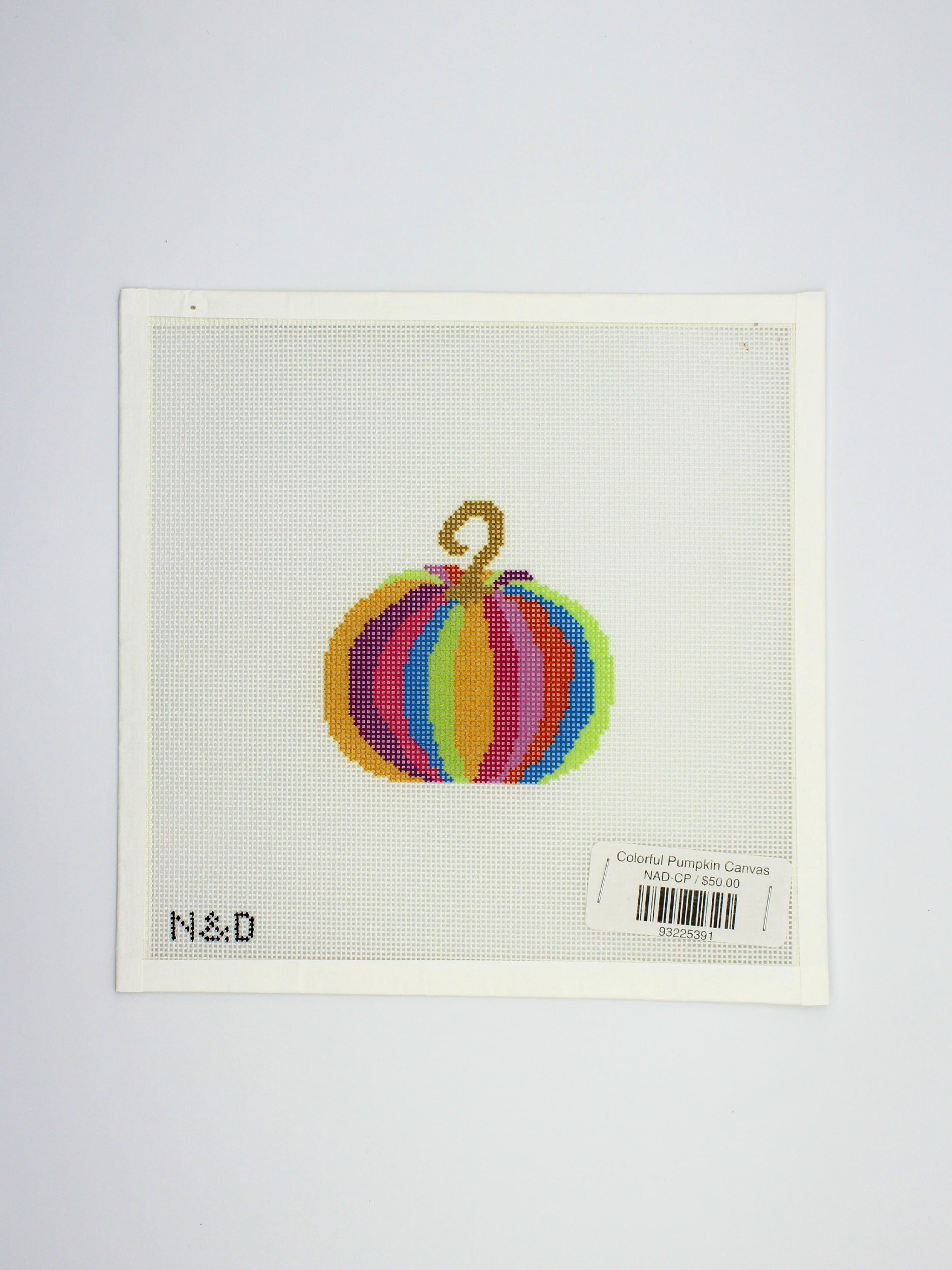 Colorful Pumpkin Canvas