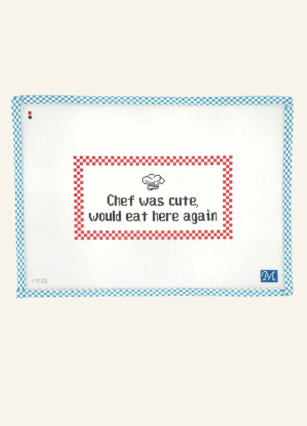Cute Chef - Red Canvas