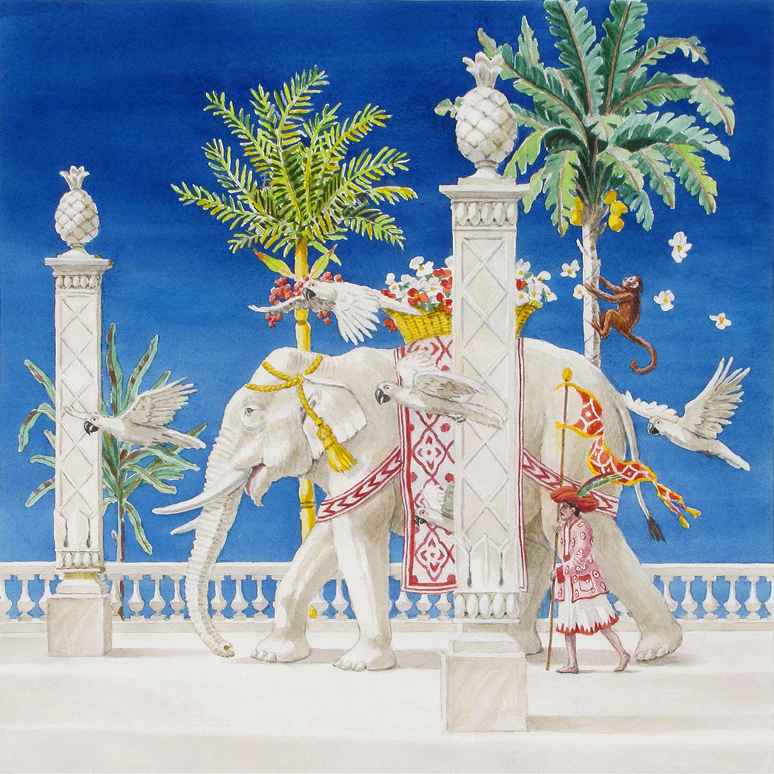 Before the Raj  - Harrison Howard Canvas