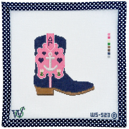 Delta Gamma Boot Canvas