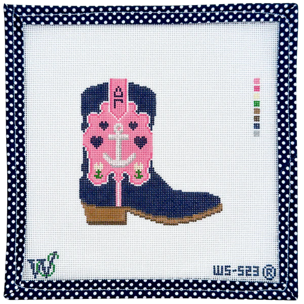 Delta Gamma Boot Canvas