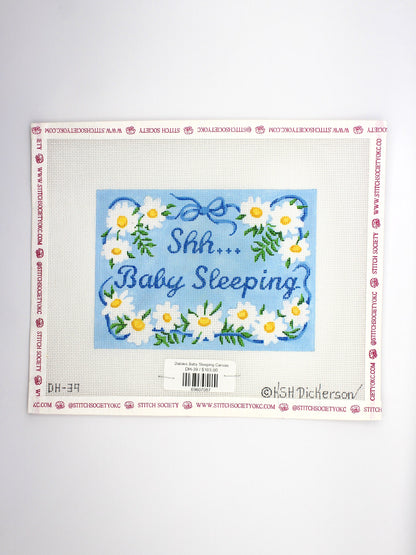 Daisies Baby Sleeping Canvas