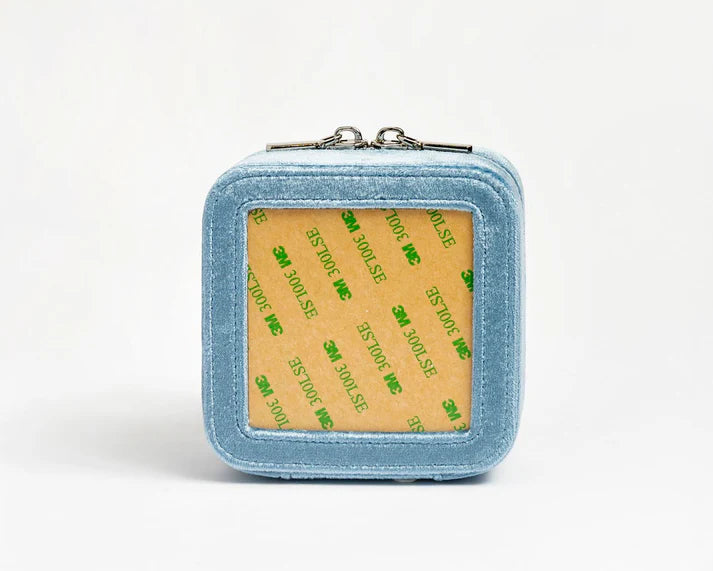 Designs 4" Jewelry Box - Denim