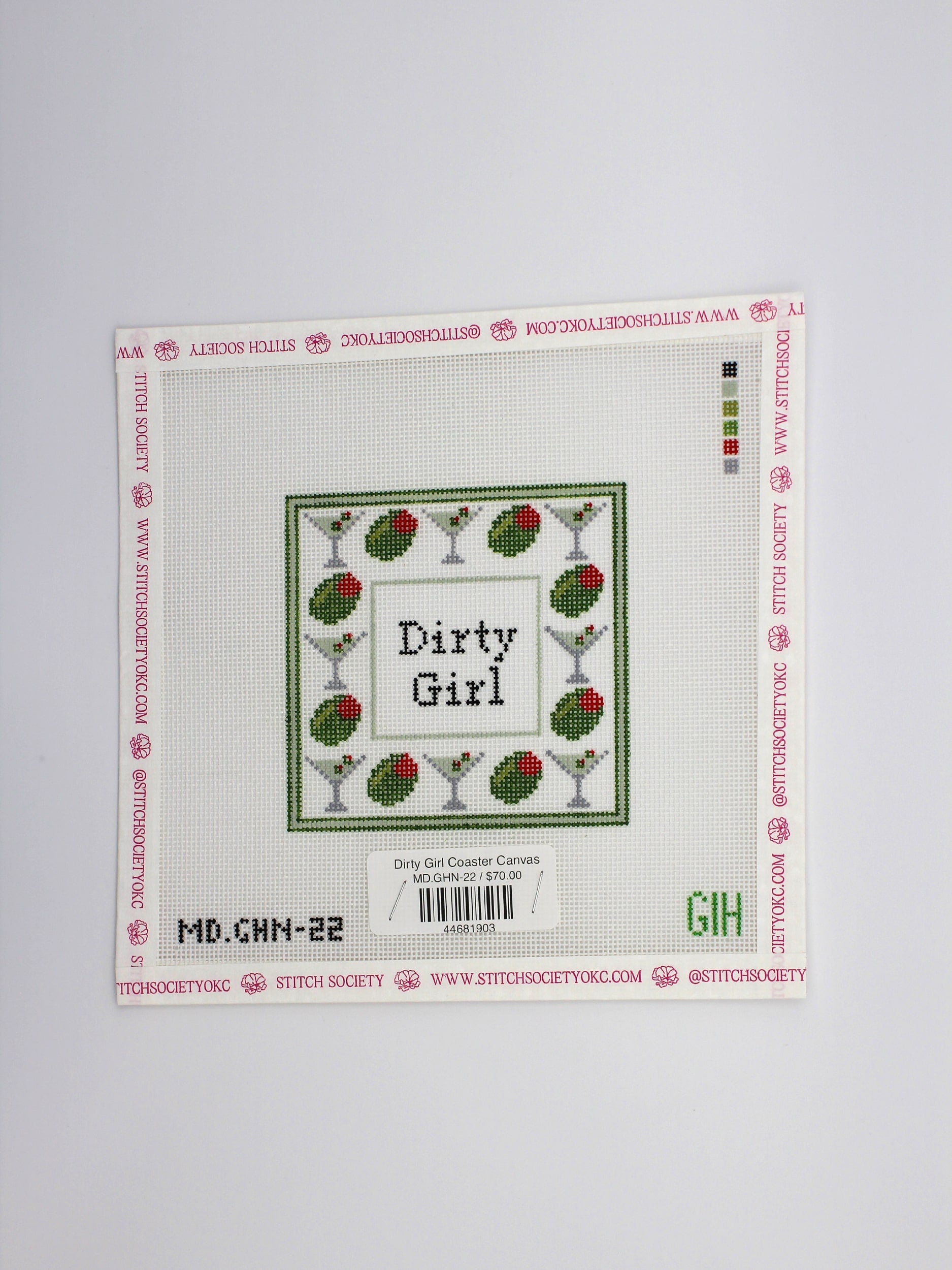 Dirty Girl Coaster Canvas