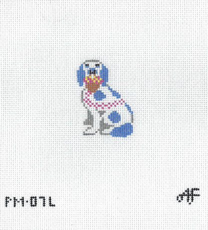 Dog Facing Right Canvas