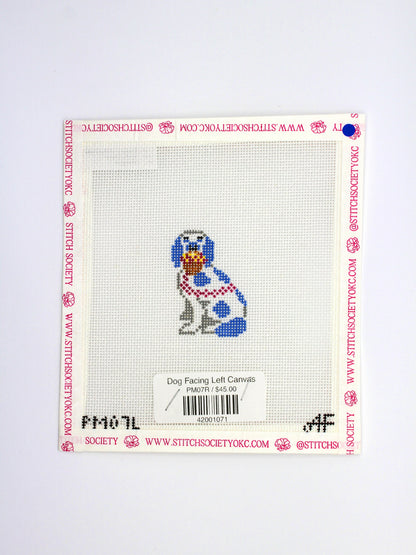 Dog Facing Left Canvas