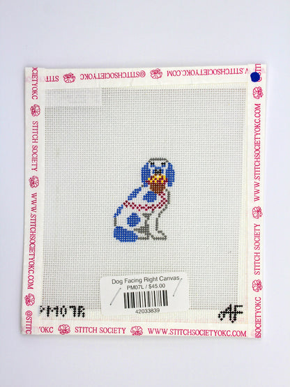 Dog Facing Right Canvas