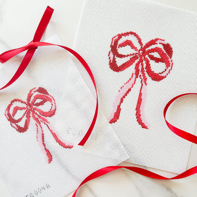 Eleven Gables:  Red Bow Canvas