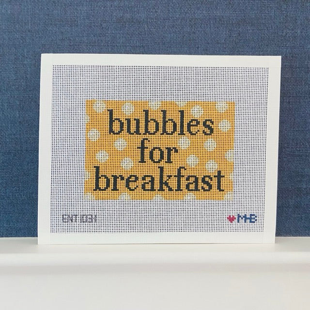 Bubbles for Breakfast Canvas