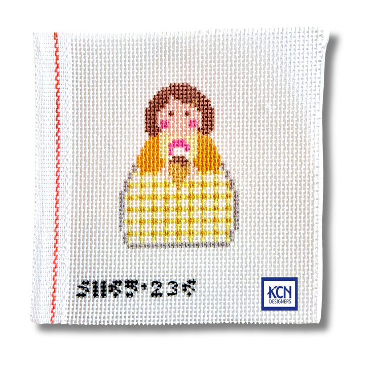 Ice Cream Angel Needlepoint Canvas