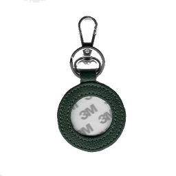 Self-finishing Leather Key Fob- Various Colors