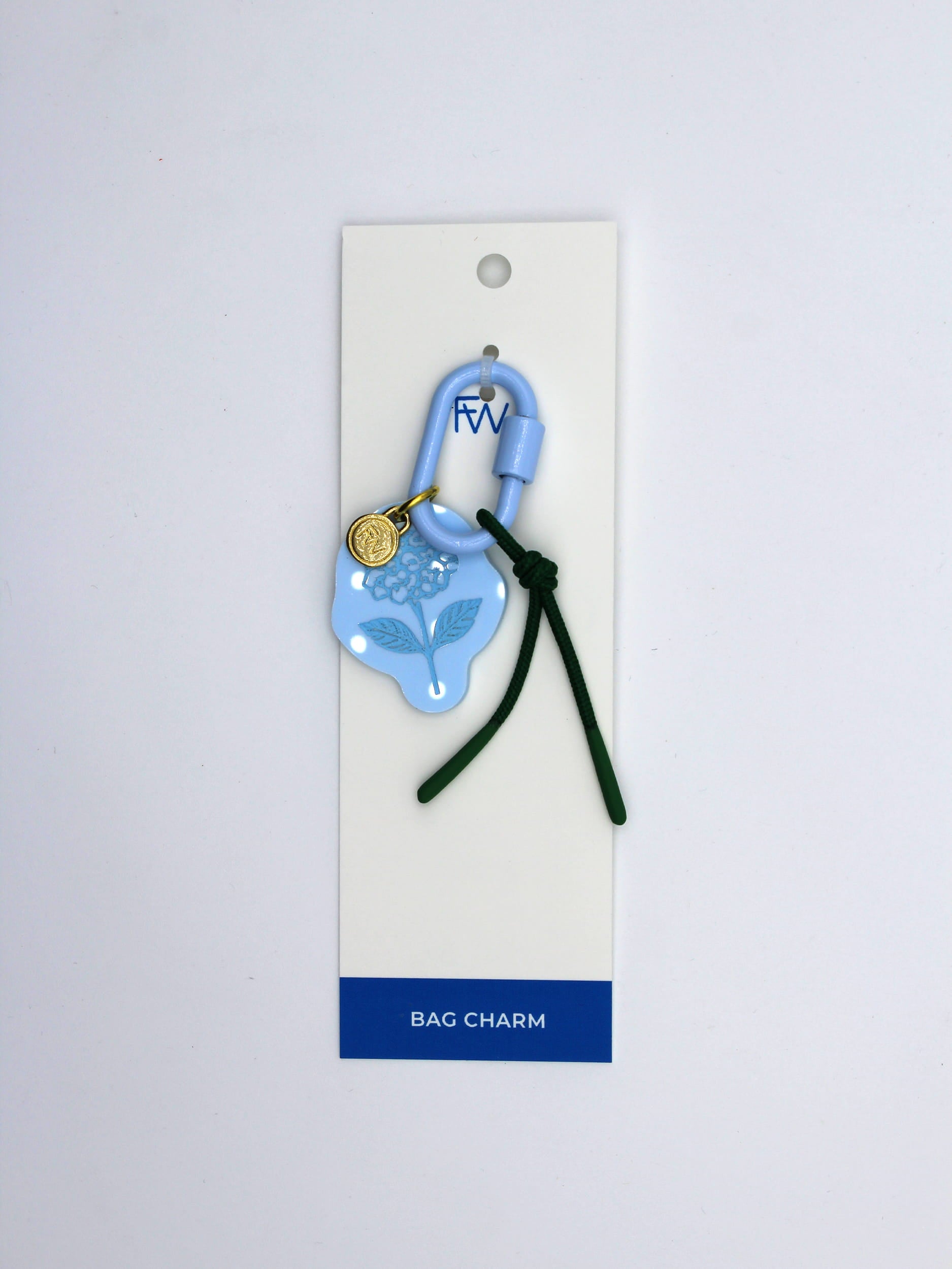 Hydrangea Bag Charm