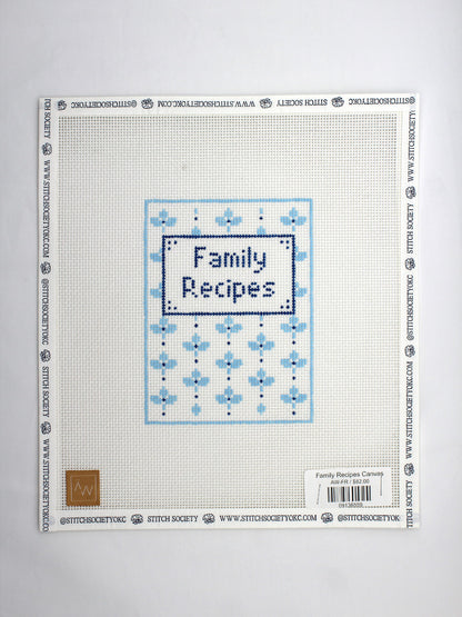 Family Recipes Canvas