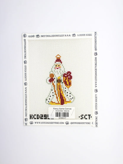 Fancy Santa Canvas