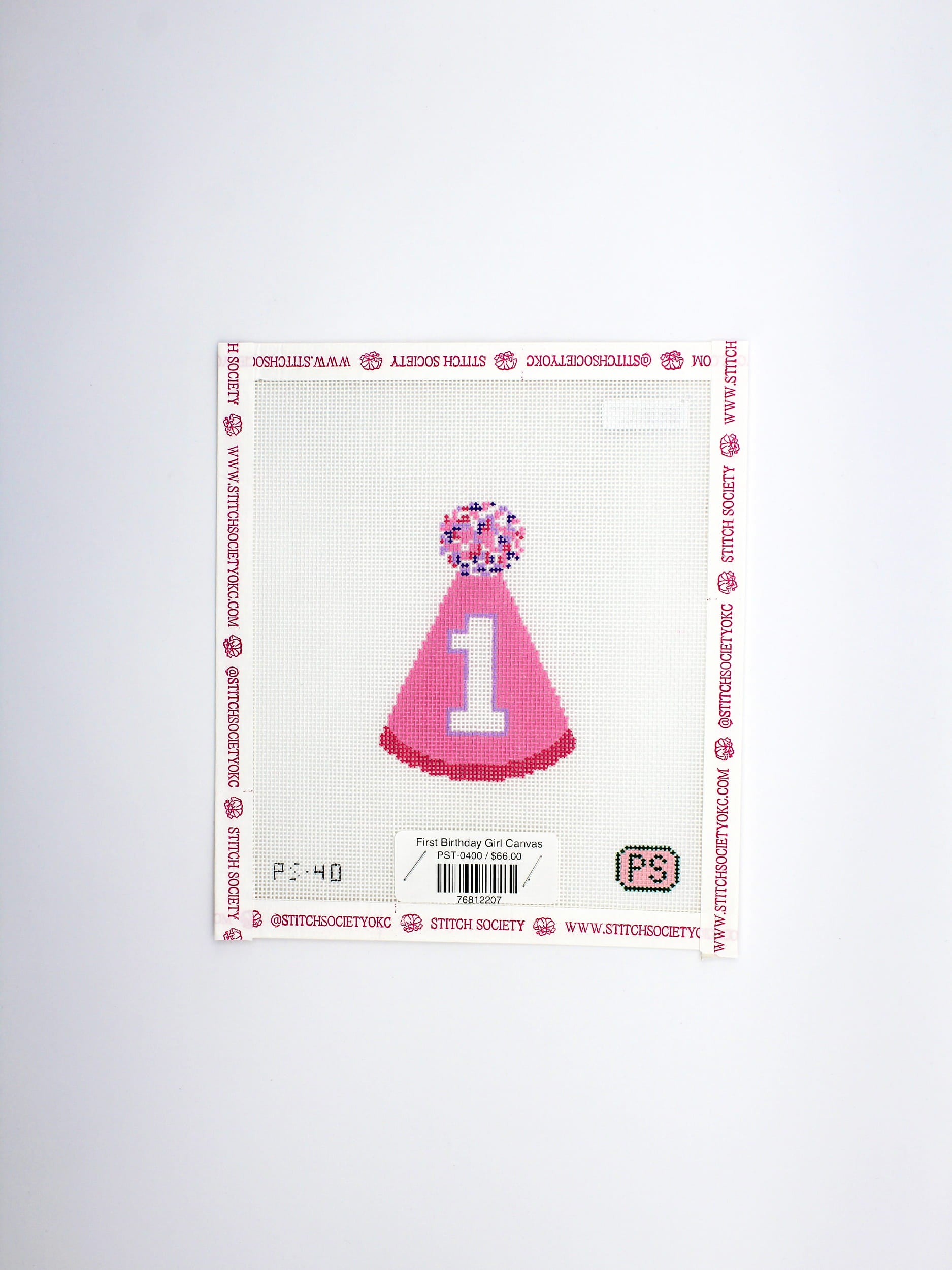First Birthday Girl Canvas