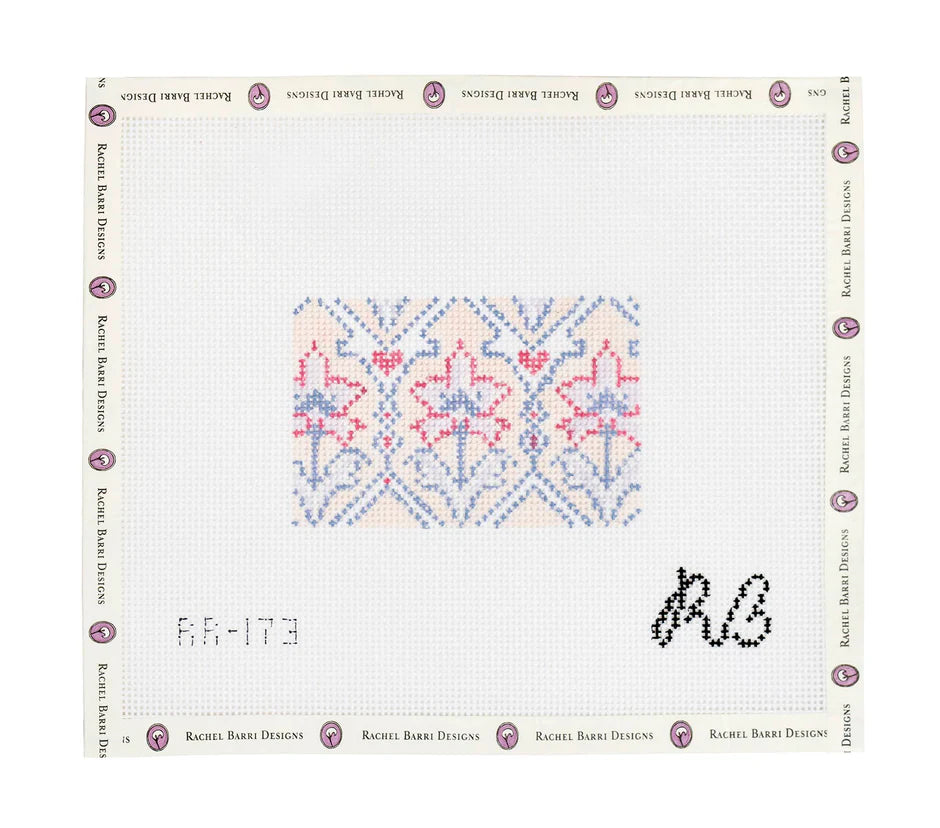 Floral Block Print Canvas