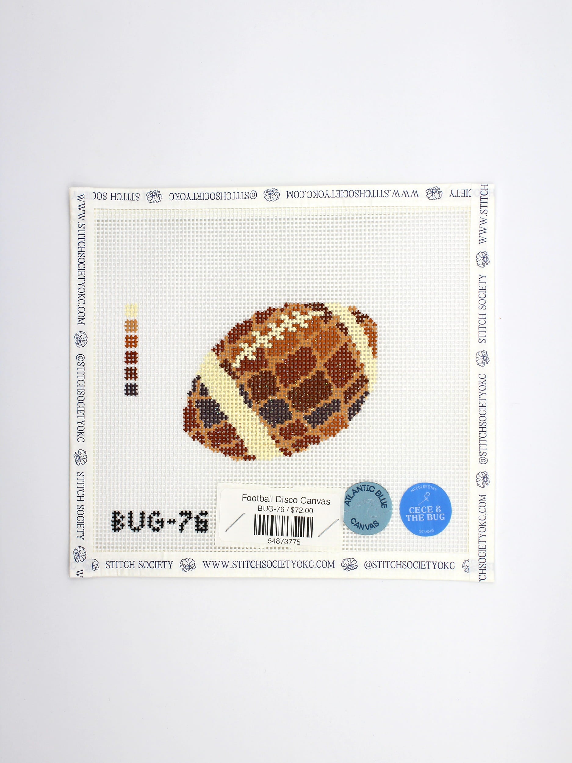 Football Disco Canvas