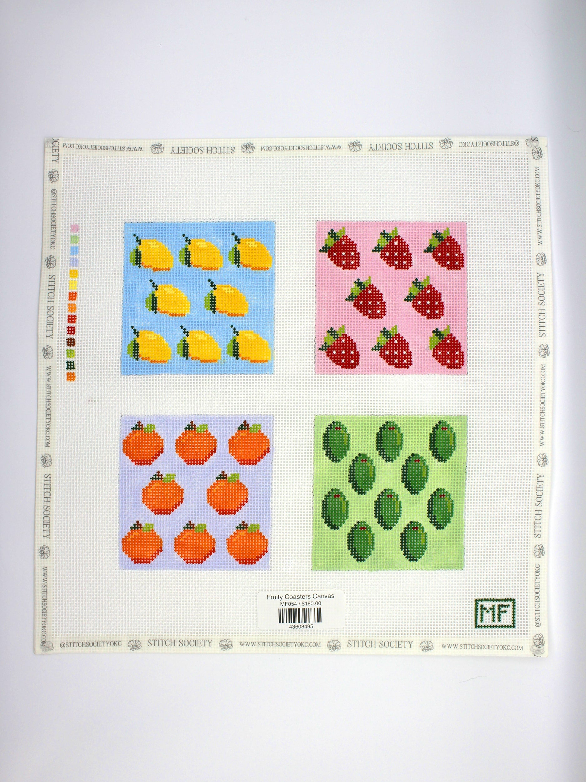 Fruity Coasters Canvas