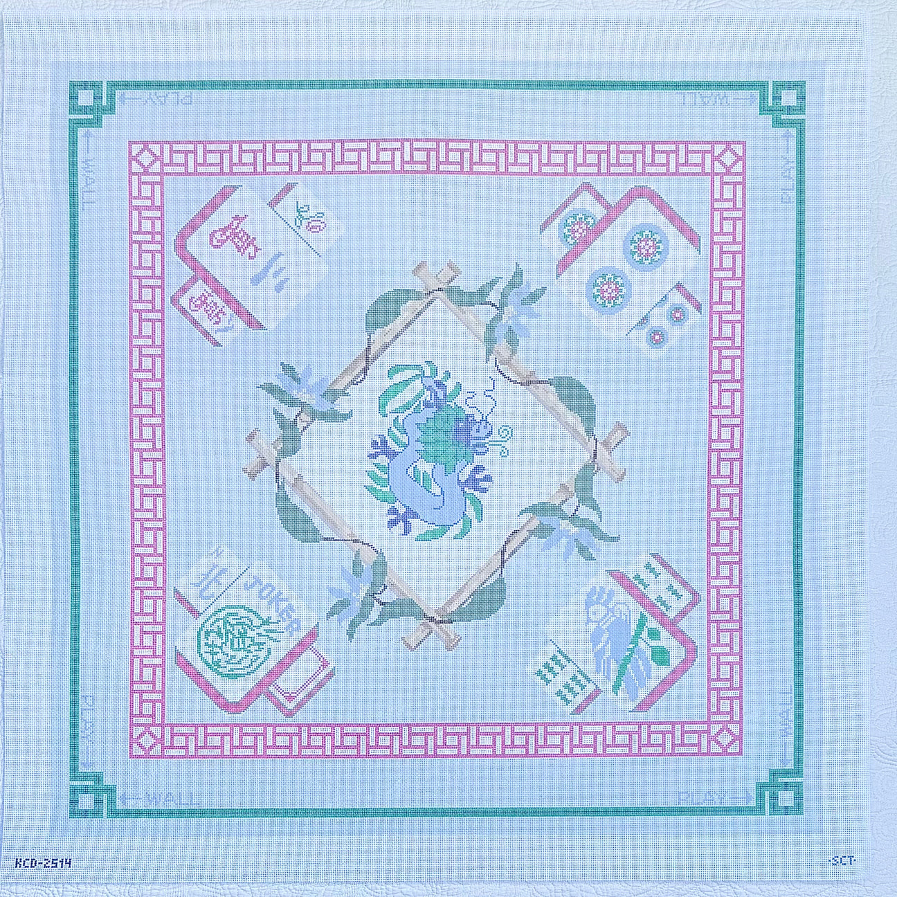 Mahj Mat Canvas